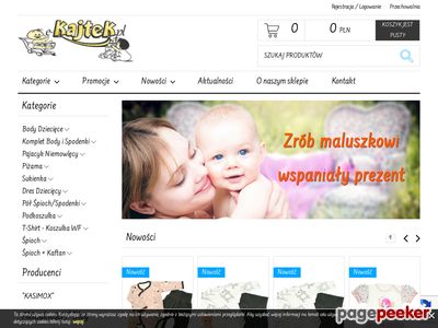 E-kajtek.pl - Body i śpiochy dla noworodka