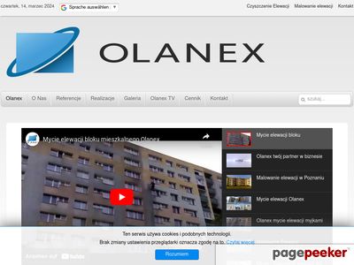 Olanex - malowanie i mycie elewacji Poznań