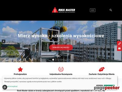 Usługi alpinistyczne - rockmaster.com.pl
