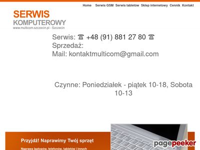 Multicom - Serwis i sprzedaż elektroniki - Szczecin