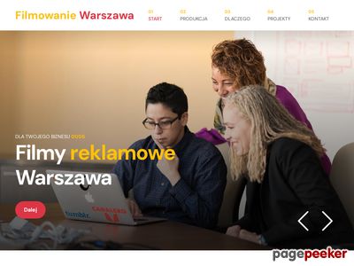 Filmowanie reklam Warszawa